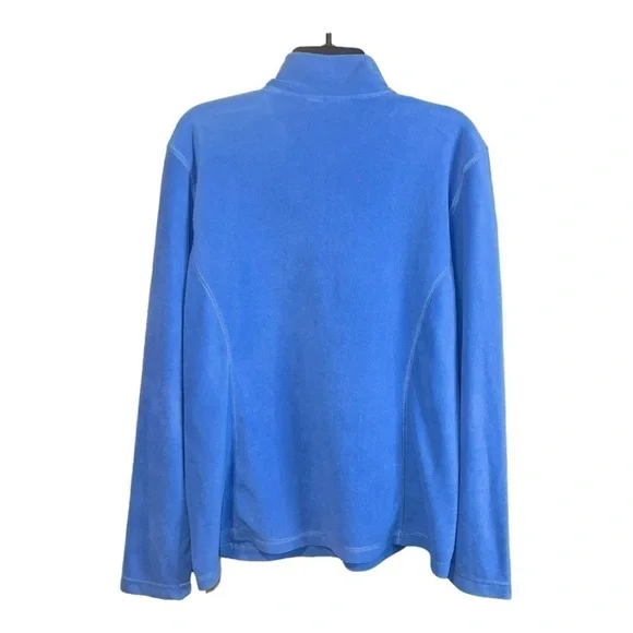 Gander Mountain women’s quarter zip fleece pullover. Periwinkle size L - Picture 5 of 5